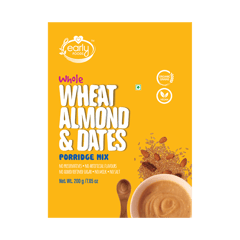 Early Foods Whole Wheat, Almond and Date Porridge Mix 200g