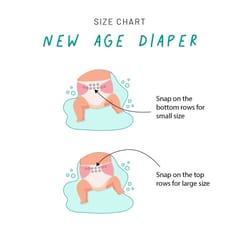 Snugkins New Age Reusable, Waterproof and Washable Cloth Diapers for Babies ( 0-2 years) - Tuk Tuk