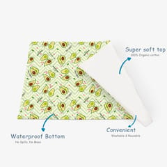 Snugkins - Baby Diaper Changing Mat for Newborn Babies For 0 -12 months - (28 x 18 Inches) - Pack of 1 - Avocuddle