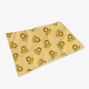 Snugkins - Baby Diaper Changing Mat for Newborn Babies - 0 -12 months (28 x 18 Inch ) - Pack of 1 - Lion Hearted