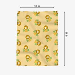 Snugkins - Baby Diaper Changing Mat for Newborn Babies - 0 -12 months (28 x 18 Inch ) - Pack of 1 - Lion Hearted