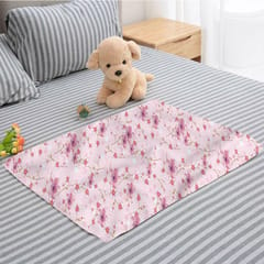 Snugkins - Baby Diaper Changing Mat for Newborn Babies -0 -12 Months- (28 x 18 Inch ) - Pack of 1 - Sakura