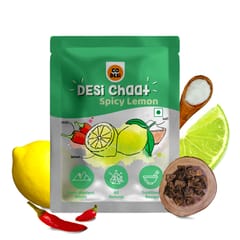 GO DESi Lemon Chaat, Desi chaat, Lemon Candy, 180 gm, Pack of 10 Pouches