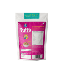 Bebe Burp Grandma's Super Puffs Ragi Masala Pack of 4 - 35 gms each