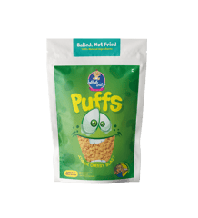 Bebe Burp Grandma's Super Puffs Jowar Cheesy Blast Pack Of 4 - 35 gms each