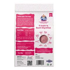 Bebe Burp Organic Baby Food Instant Mix Puffed Rice Porridge with Apple & Beetroot - 200 gm