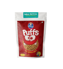 Bebe Burp Grandma's Super Puffs Soya Masala Masti Pack Of 4 - 35 gms each