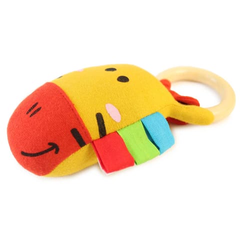 Shumee Baby Giraffe Teether Ring Toy for (0-2 years)