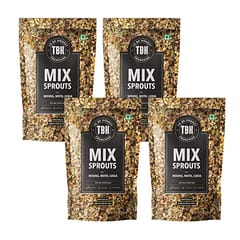 Mix Sprouts with Moong Moth Lobia - Pack of 4