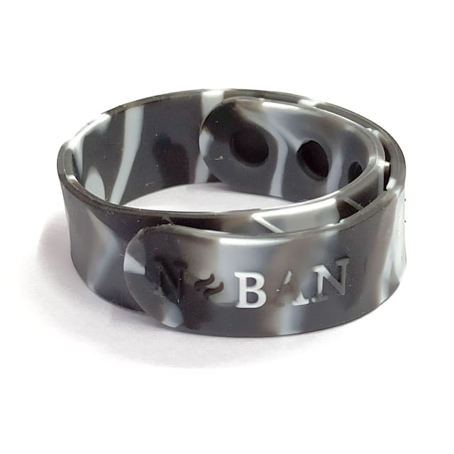 NBAN Black Grey Anti-Nausea Wrist Band for Morning Sickness