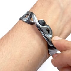 NBAN Black Grey Anti-Nausea Wrist Band for Morning Sickness