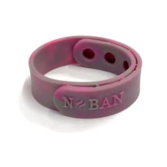 NBAN Lava Pink Anti-Nausea Wrist Band for Morning Sickness