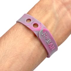 NBAN Lava Pink Anti-Nausea Wrist Band for Morning Sickness