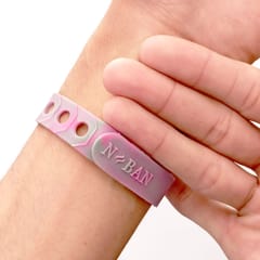 NBAN Lava Pink Anti-Nausea Wrist Band for Morning Sickness