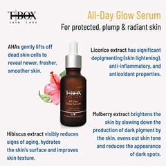 Tbox Skin Care All Day Glow Serum, 30ML