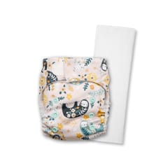 Just Bumm Newborn Diaper with Pad - Spring day