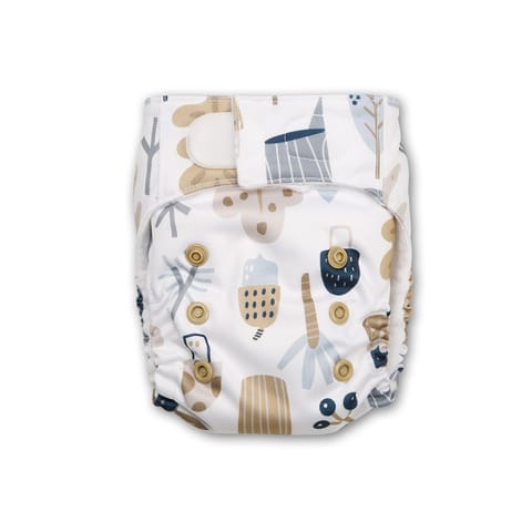 Just Bumm Newborn Diaper - Enchanted Woods