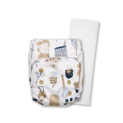 Just Bumm Newborn Diaper with Pad - Enchanted Woods