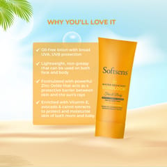 Softsens Natural Sunblock SPF 30 (50 gram - 100 gram)