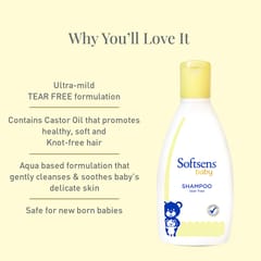 Softsens Baby Tear Free Shampoo (200ml - 600ml)