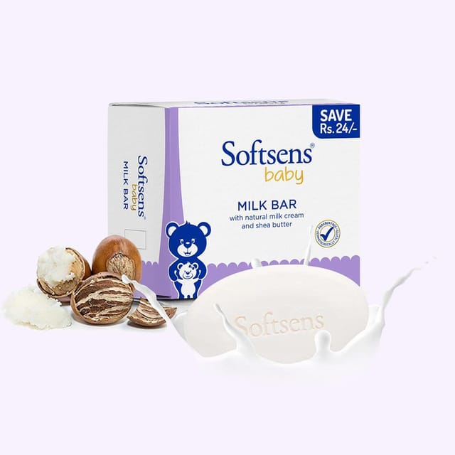 Softsens Milk Baby Bar Soap