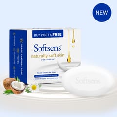 Softsens Naturally Soft Skin Cream Bar Soap