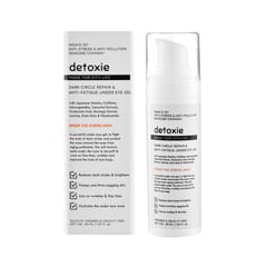 Detoxie Dark Circle Repair and Anti-Fatigue Under Eye Gel, 30ml