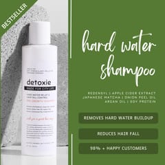 Detoxie Hard Water Relief and Hair Fall Control Pro Growth Shampoo, 200ml