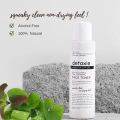 Detoxie Anti-Pollution and Pore Tightening Face Toner, 100ml