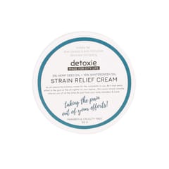 Detoxie Strain Relief Cream, 50gm