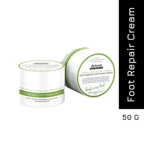 Detoxie Foot Repair and Softening cream, 50 gm