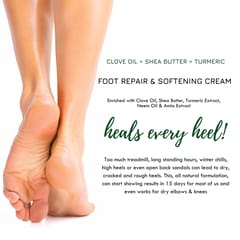 Detoxie Foot Repair and Softening cream, 50 gm