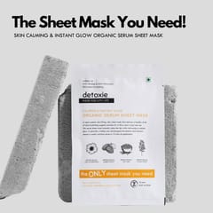 Detoxie Organic Serum Sheet Mask, 20 gm