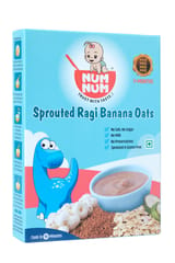 Sprouted Ragi Banana Oats