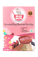 Sprouted Ragi Beetroot Porridge