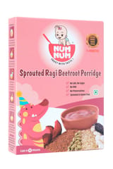 Sprouted Ragi Beetroot Porridge