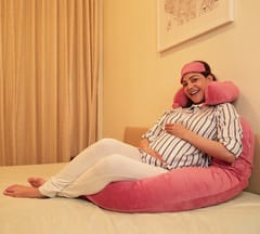 Cozy Plush U Shape Pregnancy Pillow XL Size