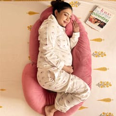 Cozy Plush C Shape Pregnancy Pillow XL Size