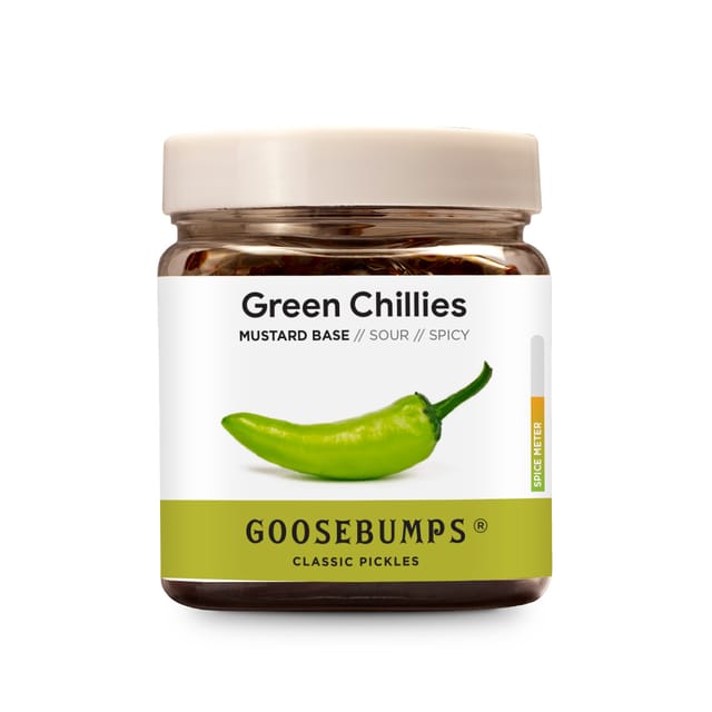 Goosebumps Green Chilli Pickle