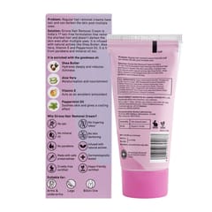 Sirona Sensitive Skin Hair Removal Cream with Aloe Vera, Vitamin E and Shea Butter, 50 gm