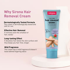 Sirona Hair Removal Cream  -  100 gms