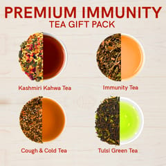 TEACURRY Immunity Gift Box - Tea Gift Set (16 Teabags)