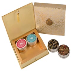 TEACURRY Skin & Hair Gift Box - Tea Gift Set (100 Grams Loose)