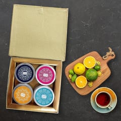 TEACURRY Skin & Hair Gift Box - Tea Gift Set (100 Grams Loose)