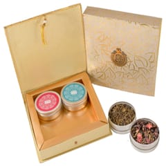 TEACURRY Slimming and Detox Gift Box - Weight Loss Tea Gift Set (100 Grams Loose)