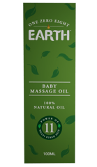 One Zero Eight Earth Baby Massage Oil, 100ML