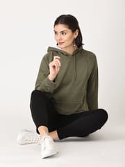 The Mom Store Grass Hopper Maternity Hoodie Sweatshirt with Nursing