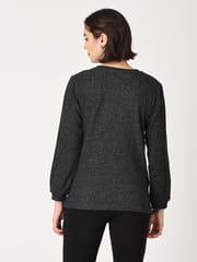 The Mom Store Eclipse Maternity Sweatshirt with Nursing