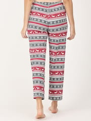 The Mom Store Rudolph Maternity and Nursing Sweatshirt Pajama Set