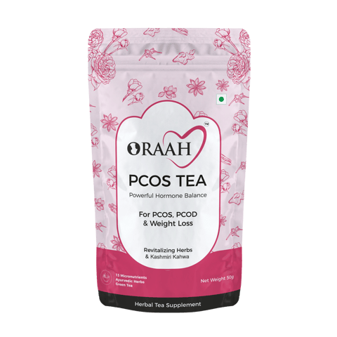 Oraah PCOS PCOD TEA Kashmiri Kahwa 50 Grams